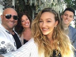 Ava Michelle with her family