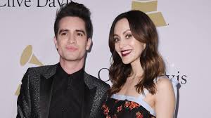 Brendon Urie with his wife Sarah
