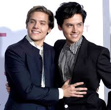 Cole Sprouse with his brother