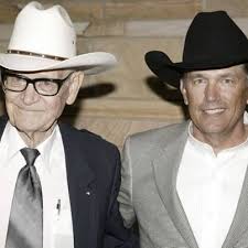 George Strait with his father