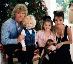Ken Todd with his wife & kids