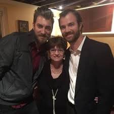 Rhett Mclaughlin with his mother & brother