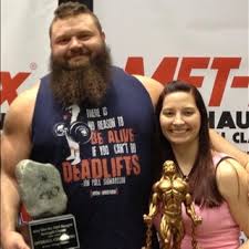 Robert Oberst with his wife
