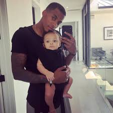 Dana Isaiah with his son