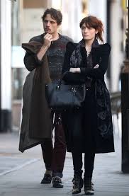Florence Welch with her ex-boyfriend James