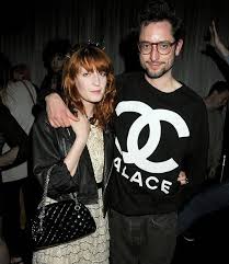 Florence Welch with her ex-boyfriend Stuart