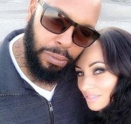 Suge Knight with his girlfriend Toi