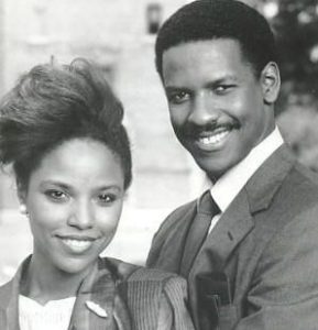 Lynn Whitfield with her ex-husband Vantile