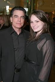 Kathryn Gallagher with her father