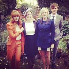 Florence Welch with her family