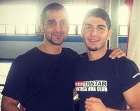Firas Zahabi with his brother