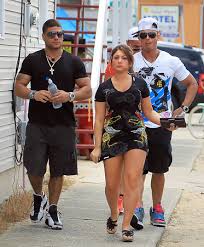 Pauly D with his ex-girlfriend Deena