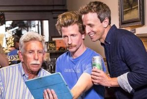 Seth Meyers with his father & brother