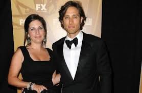 Brad Falchuk with his ex-wife Suzanne 