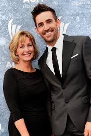 Jake Owen with his mother