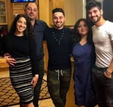 Alan Bersten with his family