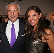 Abby Huntsman with her father