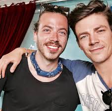 Grant Gustin with his brother
