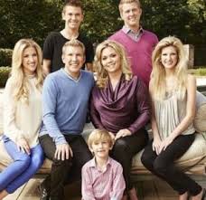 Kyle Chrisley with his family