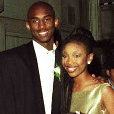Kobe Bryant with her ex-girlfriend Brandy
