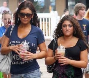 Deena Cortese with her sister