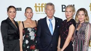 David Foster with his daughters