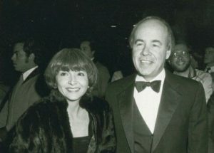 Charlene Conway with her husband