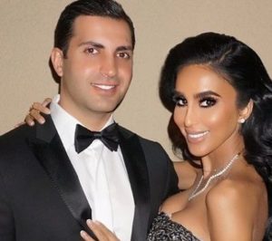 Lilly Ghalichi with her husband