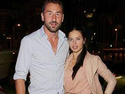 Adriana Lima with her ex-husband Marko