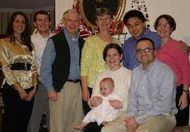 Jeff Sessions with his family
