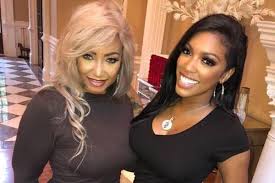 Porsha Williams with her mother