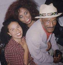 Chaka Khan with her father