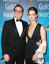 Chris Hayes with his wife