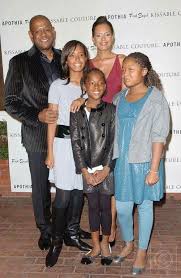 Keisha Nash Whitaker with her family