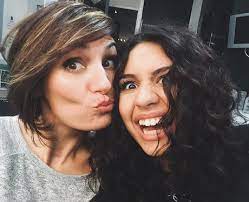 Alessia Cara with her mother