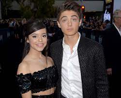Asher Angel with his ex-girlfriend Jenna