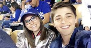 Asher Angel with his ex-girlfriend Madisyn