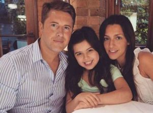 Sophia Grace Brownlee with her parents