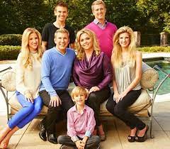 Todd Chrisley with his family