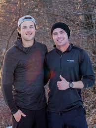 Dylan Efron with his brother