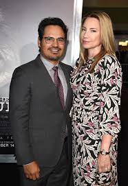 Michael Pena with his wife