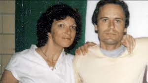 Ted Bundy with his wife