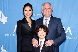 Julie Chen with her husband & son