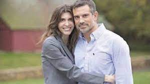 Jennifer Dulos with her ex-husband