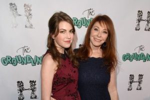 Cassandra Peterson with her daughter