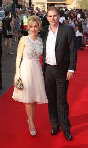 Gillian Anderson with her ex-boyfriend Mark 