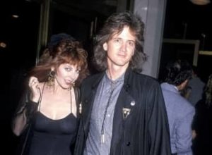 Cassandra Peterson with her ex-husband Mark