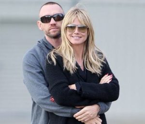 Heidi Klum with her ex-boyfriend Martin