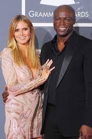 Heidi Klum with her ex-husband Seal