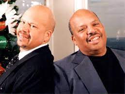 Tom Joyner with his brother